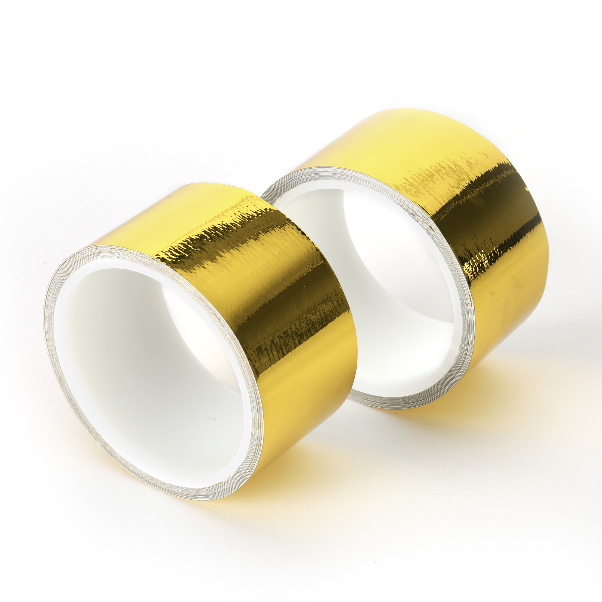 金色耐熱反射包扎膠帶（汽車發動機排氣管））
